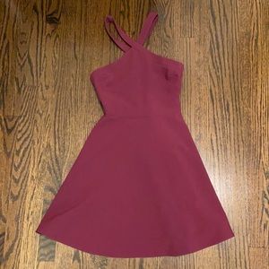 Beautiful maroon dress